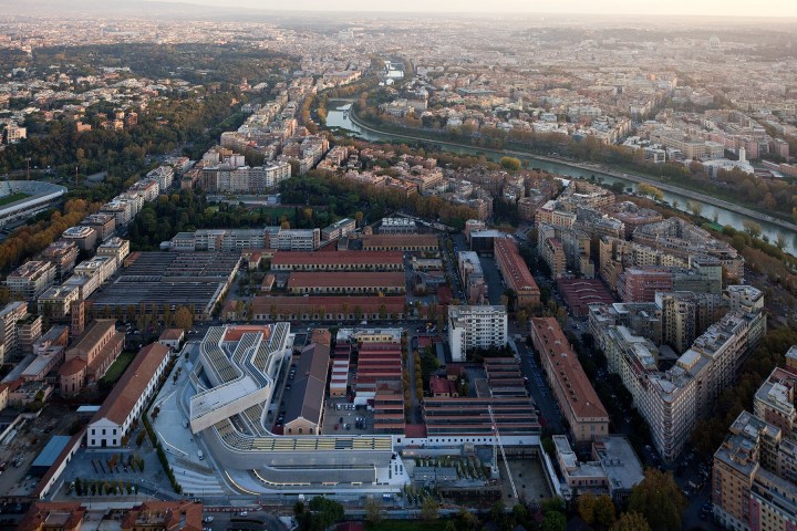 veduta dal MAXXI