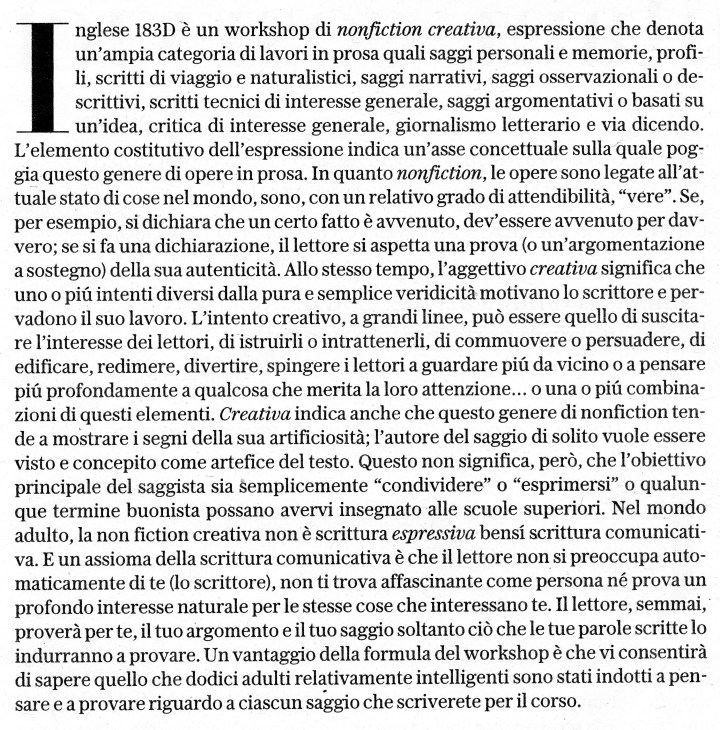 Foster Wallace scritto