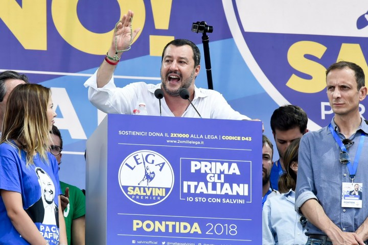 MATTEO SALVINI MINISTRO DELL'INTERNO
