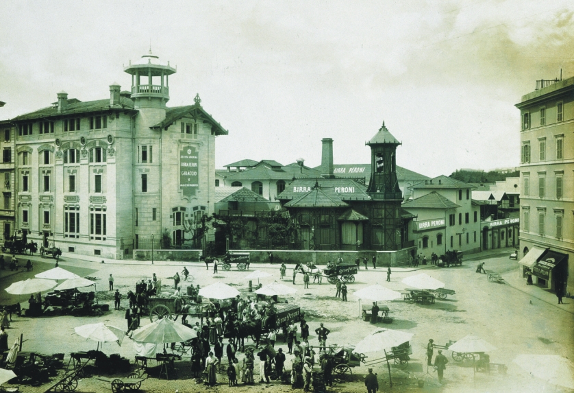 Birra-Piazza-Alessandria-1910