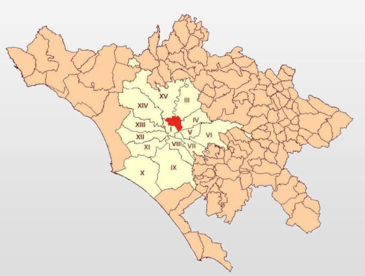 1-Comuni e Municipi nella CM di Roma