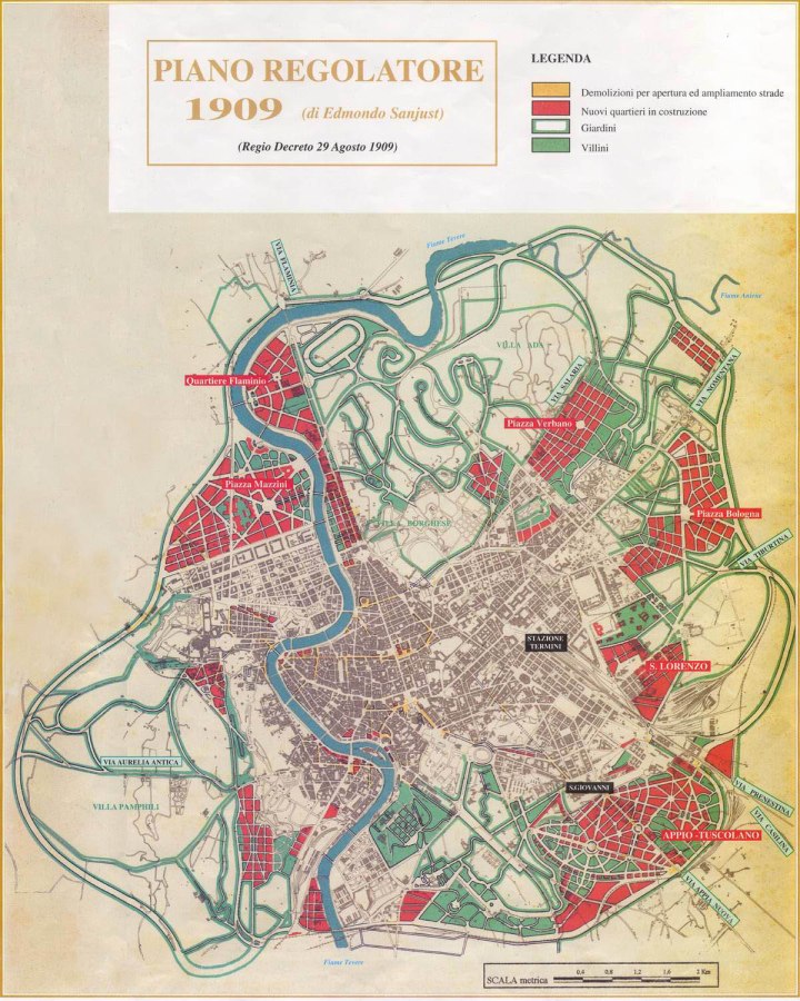 5-PRG di Roma del 1909